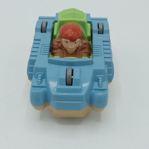 Vintage 1990 Duke Nukem Captain Planet Flip Car Burger King Meal Toy - Picture 2 of 9